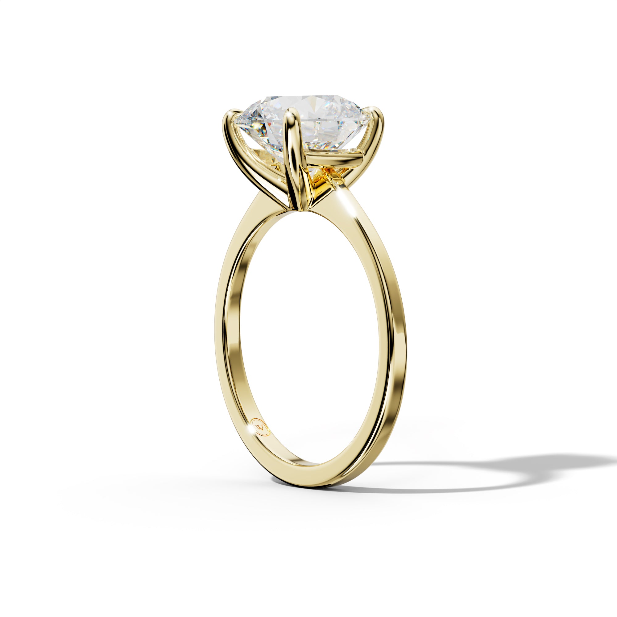 Camila Round Diamond Engagement Ring